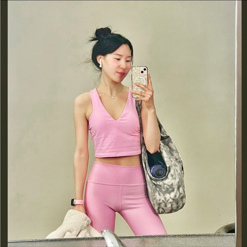 NEW Lululemon Align baby pink leggings